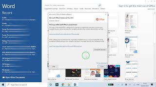 Microsoft Office Activation Wizard | Cara cepat mengatasi "Microsoft Office Activation Wizard"