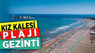 KIZKALESİ PLAJINI GELİN BİRLİKTE GEZELİM | KIZKALESİ DRON ÇEKİMİ ! ( Mersin Vlog )