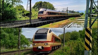 E653系K70編成(国鉄色) リバイバル特急ひばり号 映像加工版