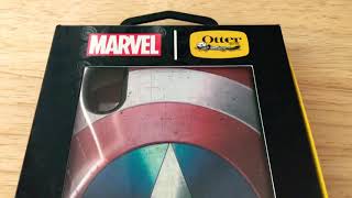 Otter Box Marvel iPhone XS Max Captain America Shield Case Overview 9-1-19