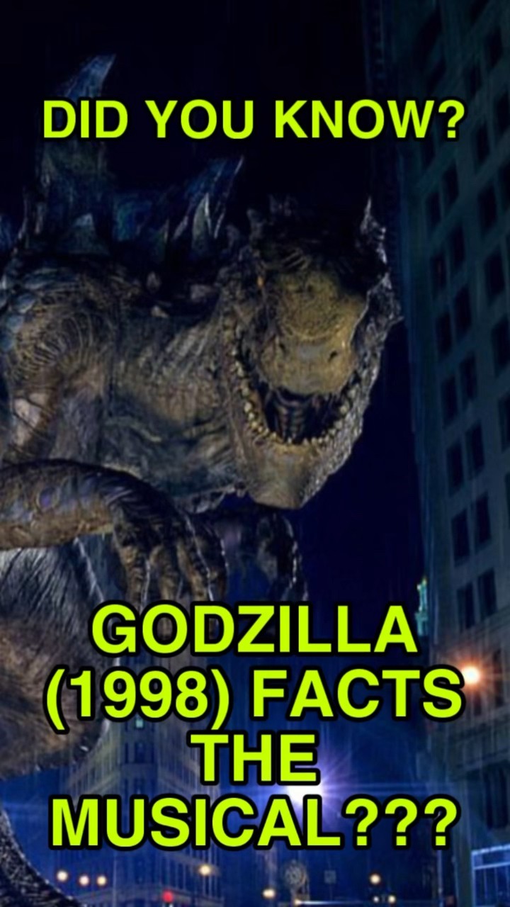 GODZILLA (1998) FACTS: THE MUSICAL⁉️⁉️⁉️ #godzilla #movie #film #kaiju ...