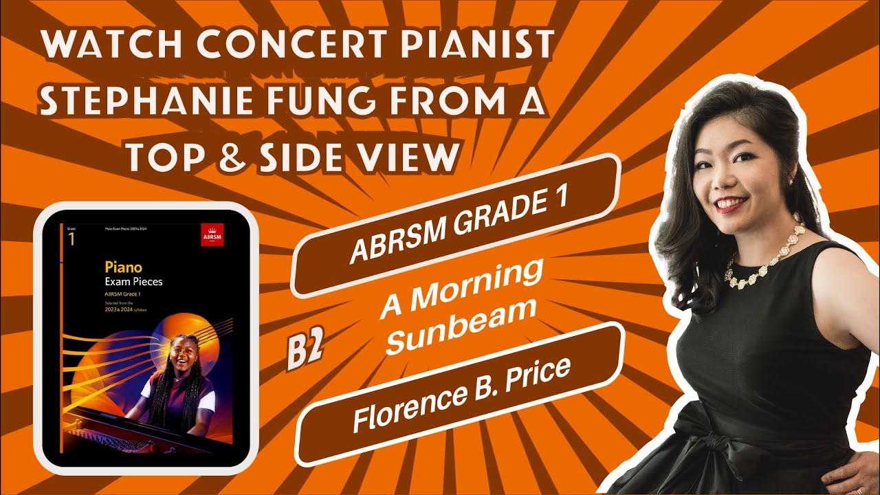 ABRSM Grade 1 B2 2023-24 ♬ A Morning Sunbeam- Florence B. Price - YouTube