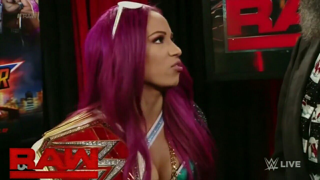 720pHD WWE Raw 2016 08 08 Sasha Banks Backstage Segment - YouTube