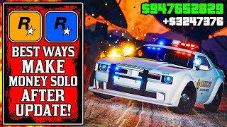 It's Secretly LUCRATIVE.. BEST WAYS To Make Money SOLO After UPDATE in GTA Online (GTA5 Fast Money)