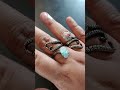 แหวนหินแท้ สำหรับสาว plus size positivevibes ส่งจริง สายมู แหวน manifestation jewelry