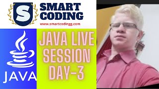 Java Programming Live Session Day-3 (Operators In Java)