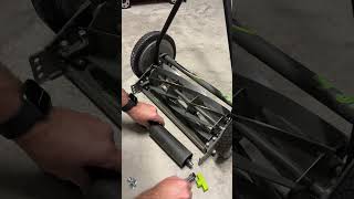 Earthwise Reel Mower Upgrade #reelmower