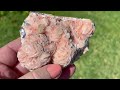 cerussite galena and barite cluster