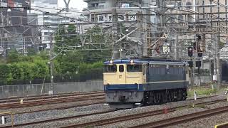 EF65 2101単機　与野通過