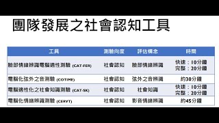 social cognition  社會認知評估工具介紹 Oct 21  2021