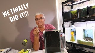 How to drill a hole in small Aquariums