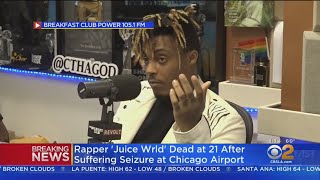 TMZ: Rapper ‘Juice Wrld’ Dead At 21 After Suffering Seizure At Chicago Airport