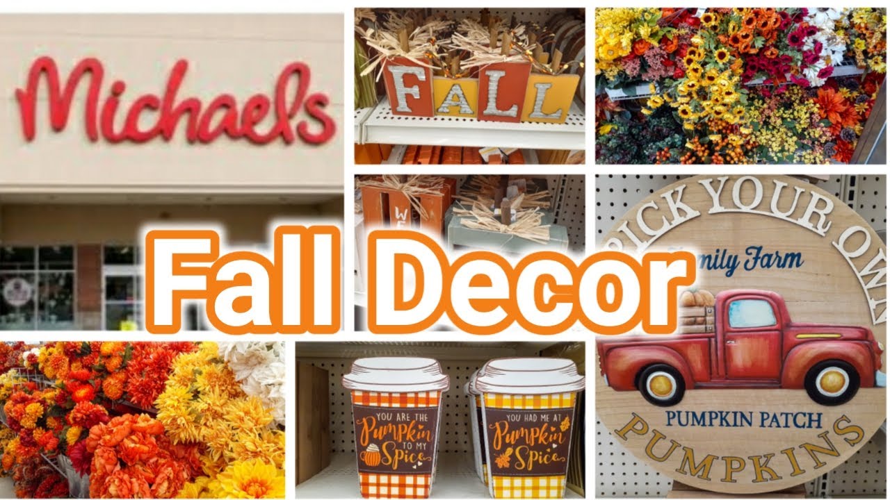 MICHAELS FALL DECOR 2020 | SHOP WITH ME | FALL DECOR - YouTube