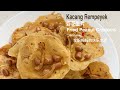 Kacang Rempeyek / Fried Peanut Crackers  炸花生片 花生脆饼