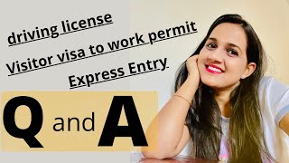 Q n A |driving license in Canada | How to get job in Canada| highest paying part time job in Canada