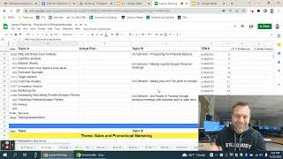 Teacher Tools - Lesson Planning Spreadsheet & Google Slides