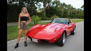 1975 Chevrolet Stingray Corvette $17500.00 www.musclecarsforsaleinc.com 239-405-1970