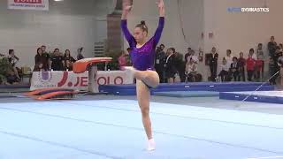 Nica Ivanus (ROU) 2018 Jesolo EF FX