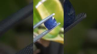 2.60 Ct Natural Blue Sapphire Heated Cushion Shape Gemstone