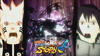 Naruto Shippuden Ultimate Ninja Storm 4 - Demo Gameplay Walkthrough - Team 7 vs Juubi Boss Battle