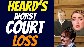 AMBER HEARD SHOCKED - HUGE LOSS In STUNNING Courtroom BOMBSHELL Reveal - Depp Wins | Celebrity Craze