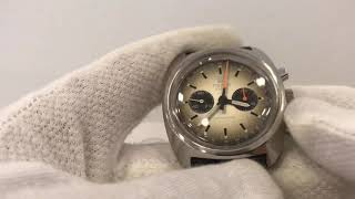 Vintage Tissot Navigator Chronograph Men's Watch Lemania 872