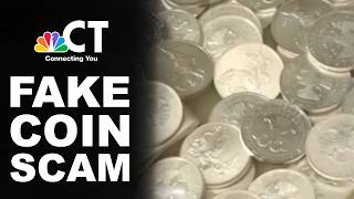 We tested silver coins bought on eBay, and they were all fake