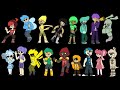 Alphabet Lore Humanized (A-Q) / Alphabet Lore Real Life Transform Animation Complete Edition