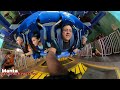 Every Roller Coaster at SeaWorld Orlando! Pipeline Edition! Front Seat POV 4K