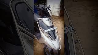 TVS Scooty Pep full Restoration work painting old new all bike scooties  restoration  bike full