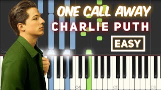 Charlie Puth - One Call Away Tutorial [EASY] - How to Play Piano for Beginners