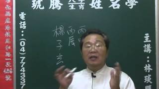 鹿港琥騰八字生肖姓名學20151003姓名案例 楊子玄