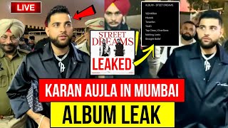 Karan Aujla In Mumbai For Album Event | Karan Aujla & Divine Album Leaked | Karan Aujla New Song