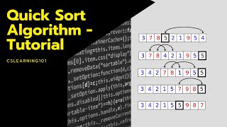 Quick Sort Algorithm - Tutorial