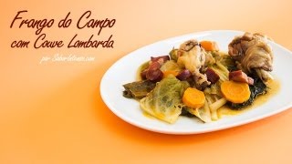 Frango do Campo com Couve Lombarda