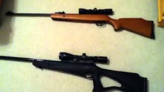 review of my Benjamin trail np and my crosman storm xt