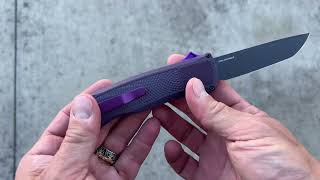 Seasonal-Benchmade Shootout OTF Dark Purple