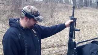 HK 21 Rifle H\u0026K-21 and 21K Belt Fed Machine 308 First Shots