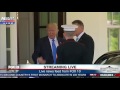 WATCH: President Trump Welcomes President Klaus Iohannis of Romania to White House (FNN)