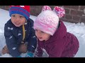 আমেরিকাতে যেভাবে snow ❄️ বা তুষার পড়ে।