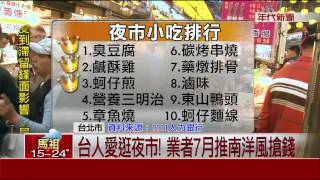 台人愛夜市! 一年逛16次 最愛臭豆腐