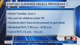 WFISD Summer Meals Program