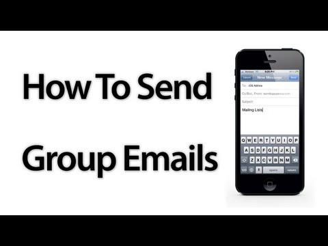 [iOS Tips] How to Send Group Emails with the Mail App
