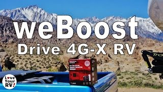 weBoost Drive 4G-X RV Cell Booster Install and Review