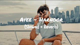Ayee ~ Harnoor (Slowed + Reverb)