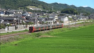 日豊本線 813系 小波瀬西工大前～行橋②