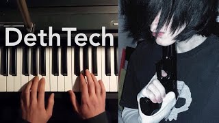 DethTech - we'll both be hollow before u know it - Piano Cover w/ lyrics