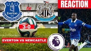 Everton vs Newcastle 3-0 Live Stream Premier League EPL Football Match Score reaction Highlights FC