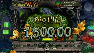 MASSIVE WIN! - ONE LINE TO TAKE THE WIN! - 200x SPINS - WICKED WITCH Online SLOTS