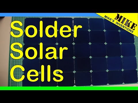 Soldering Sunpower Maxeon Solar Cells Soldering Sunpower Maxeon Solar Cells